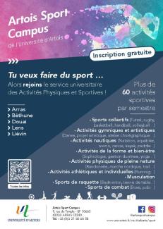Flyer Artois Sport Campus
